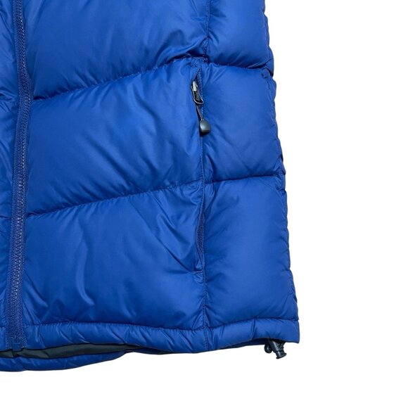 EDDIE BAUER PUFFER VEST PLEATED GOOSE DOWN 700 FILL POWER MENS S BLUE OUTDOORS - Picture 6 of 11